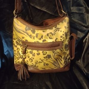Bueno Leopard/Tiger Print Purse